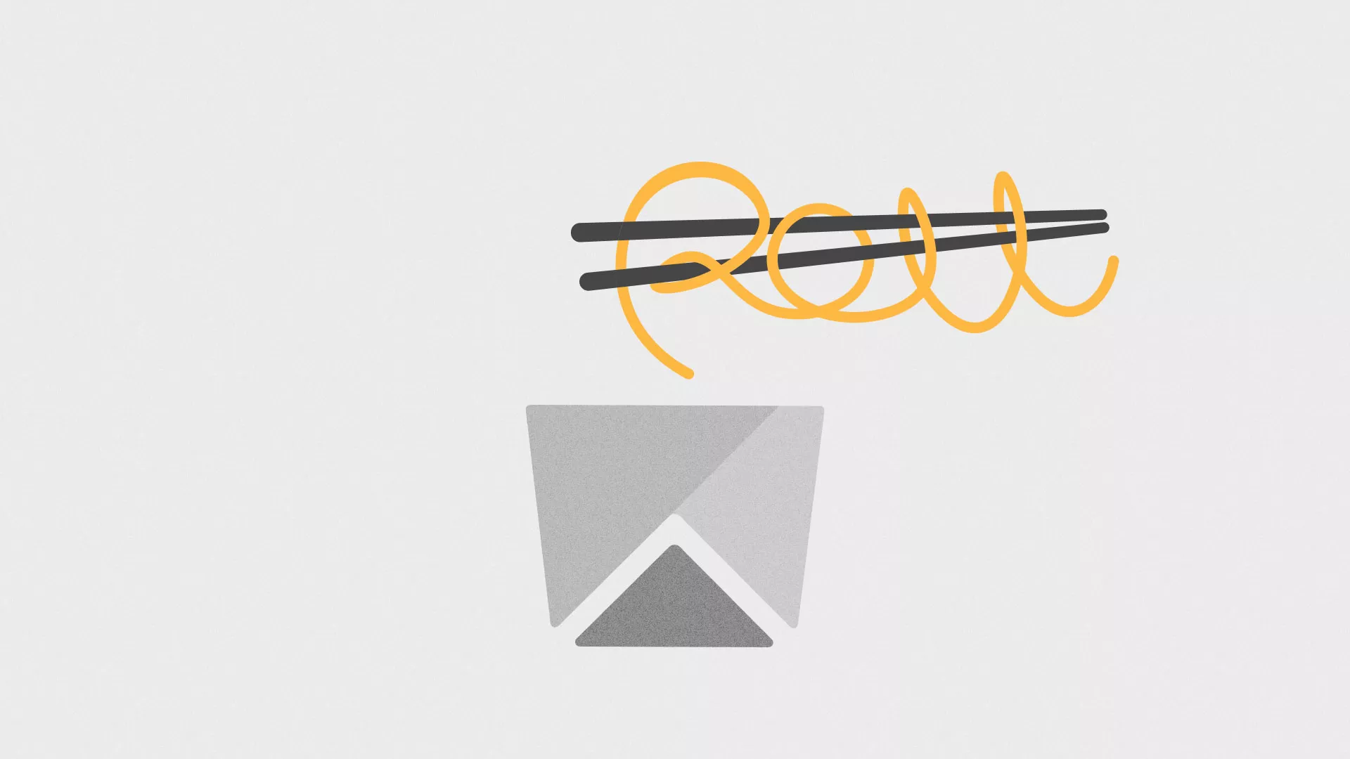 Оформление меню суши-бара «Roll Wok Club» в Тамбове